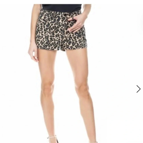 Juicy Couture Pants - JUICY COUTURE BLACK LABEL Animal Print Shorts